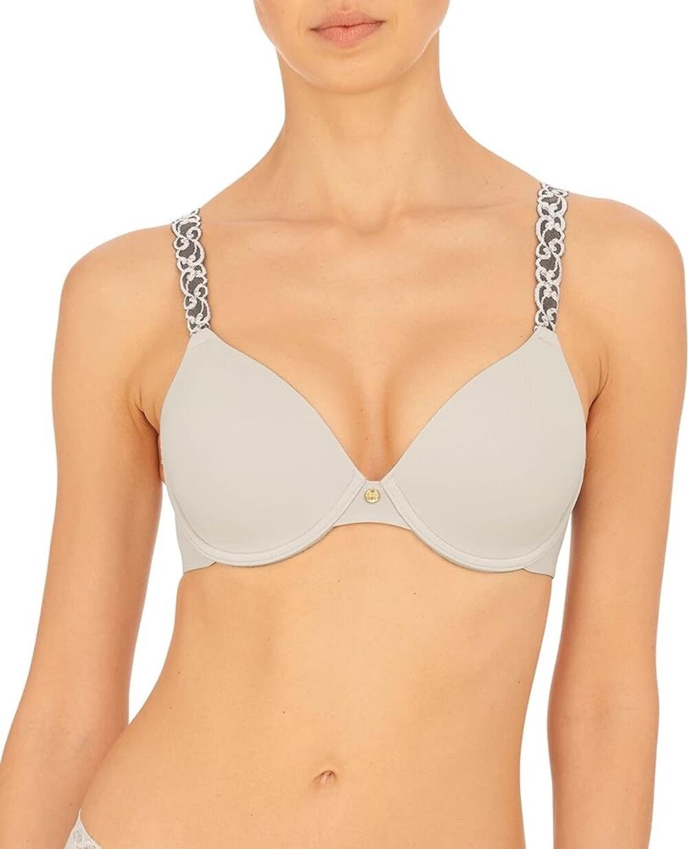 NWT Natori Women's Pure Luxe Custom Coverage Contour Bra 32DDD